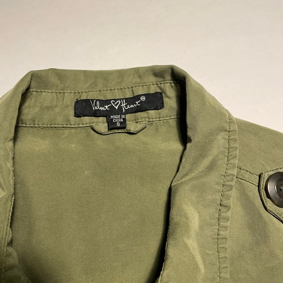Velvet Heart Military style jacket/ top small - Picture 5 of 8